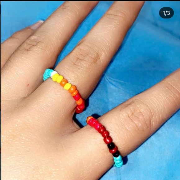 Beaded ring - Picture 2 of 2